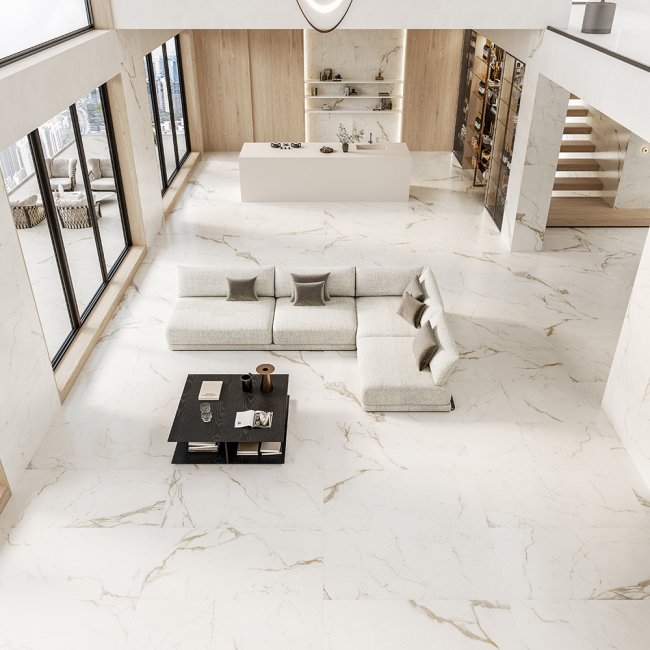 Calacatta Warm SilkTec - Lifestyle 1