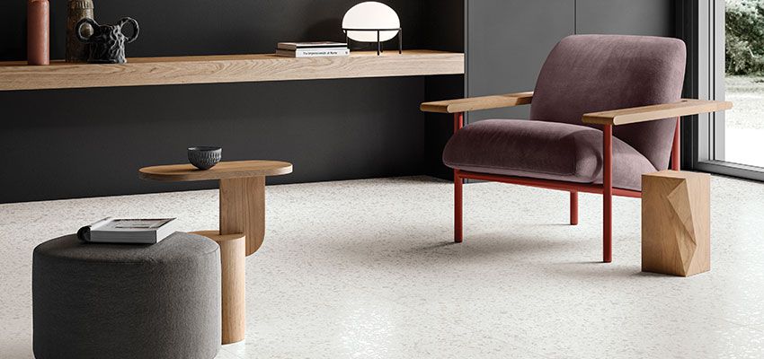 Casalgrande Terrazzo White - Lifestyle 1