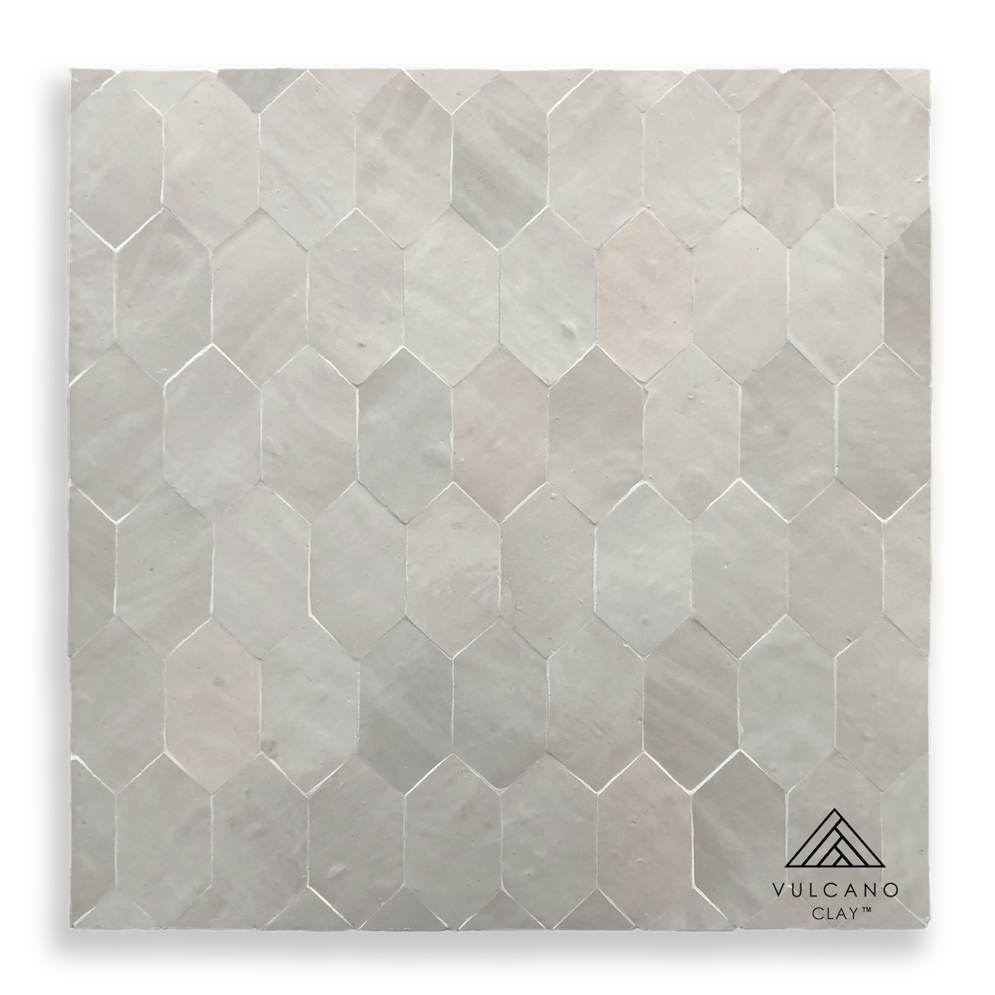 Moroccan Long Hex Bianca Casa - Close Up