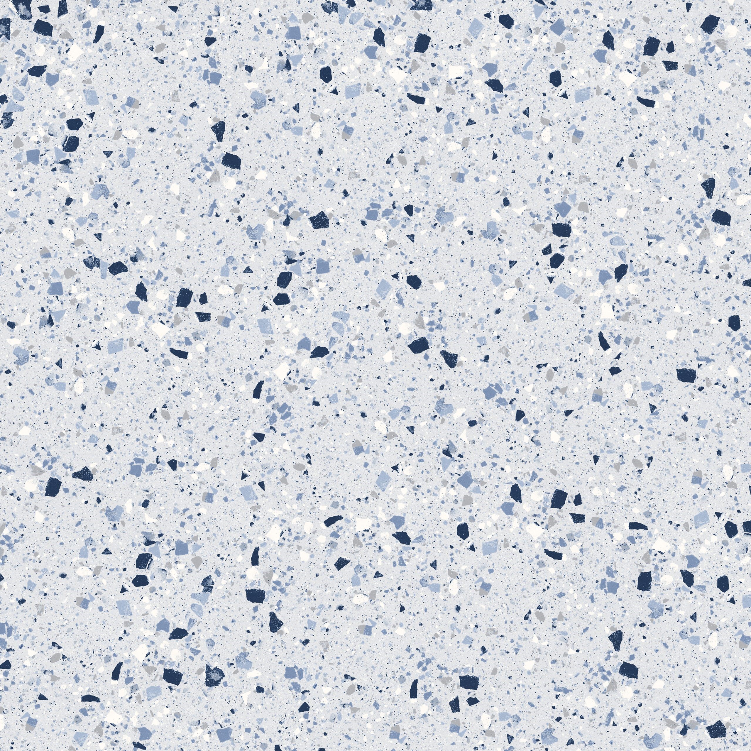 Rialto Terrazzo Blue - Close Up