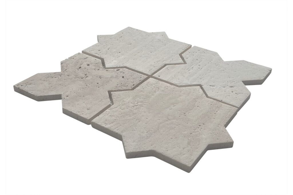 Star & Cross Travertine - Lifestyle 1