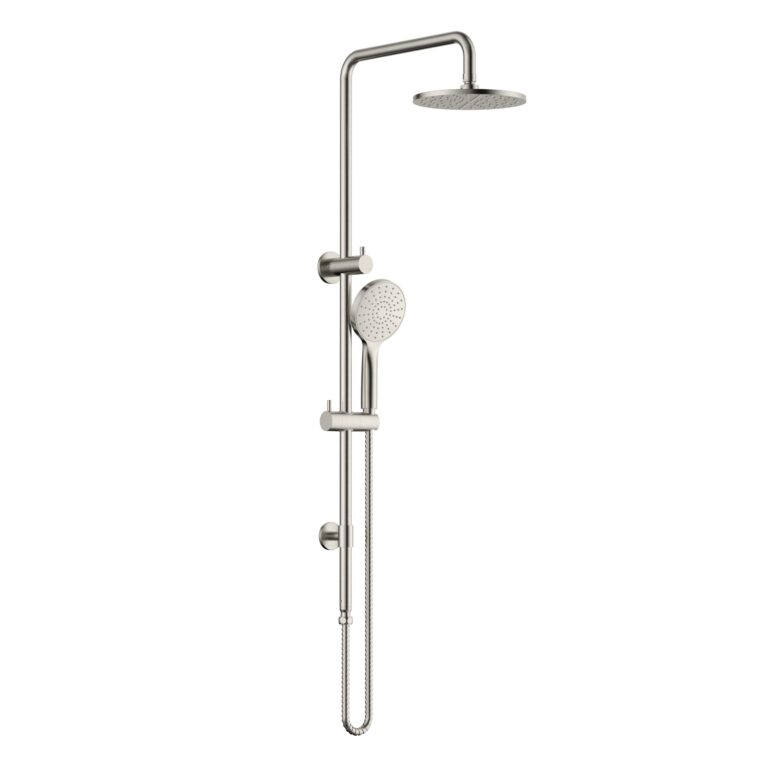 Star Project Shower Column Set - Brushed Nickel
