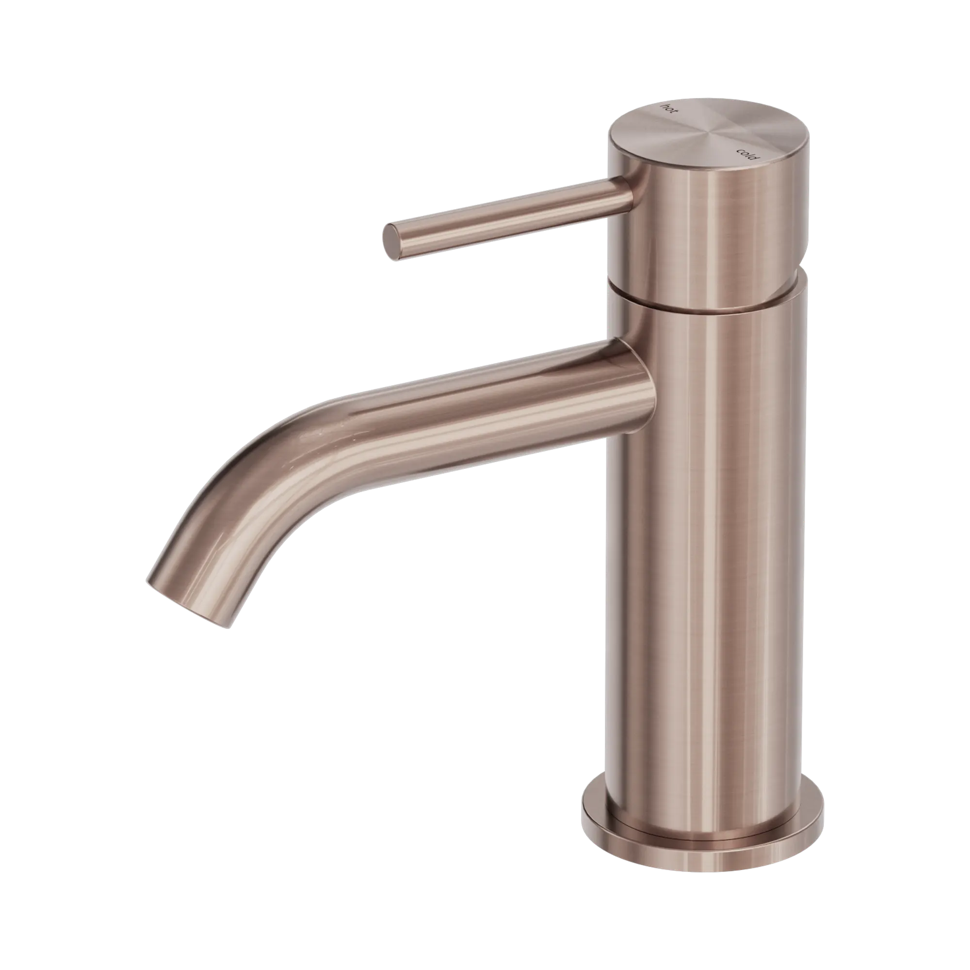 Zen SS316L Basin Mixer - Brushed Bronze