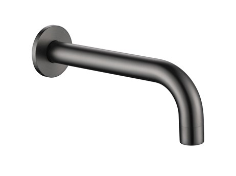 Bloom Wall Spout Brushed Gunmetal