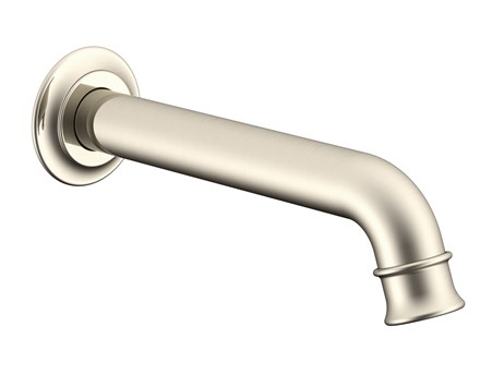 Eternal Wall Spout Brushed Nickel