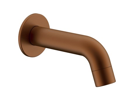Soul Mini Wall Spout Brushed Copper