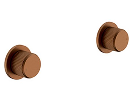 Soul Groove Wall Top Assembly (pr) Brushed Copper