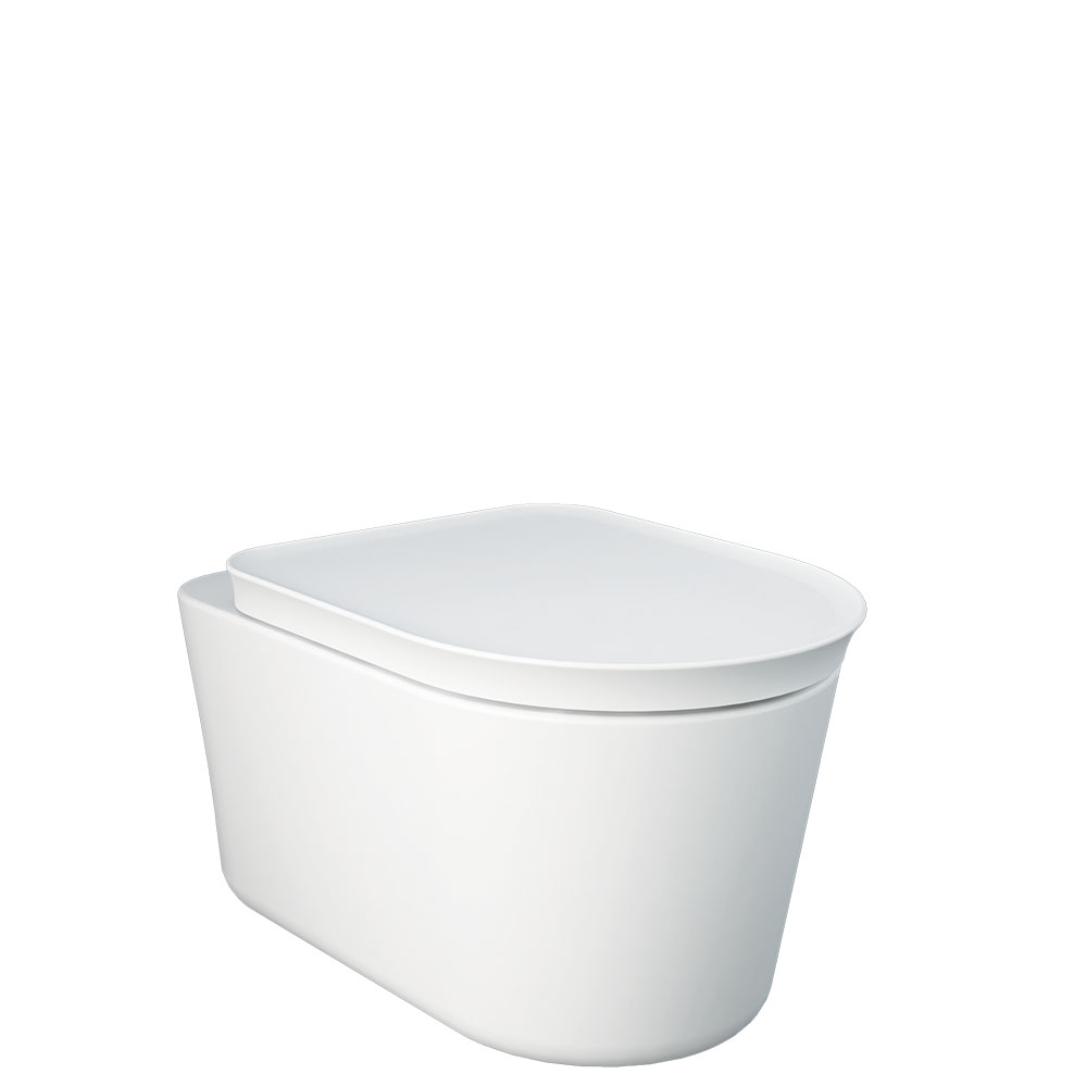 RAK Valet Wall-Hung Toilet, Matte White