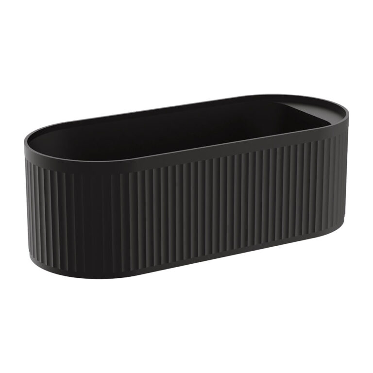 Minka Solid Surface Bath, 1700mm, Matte Black