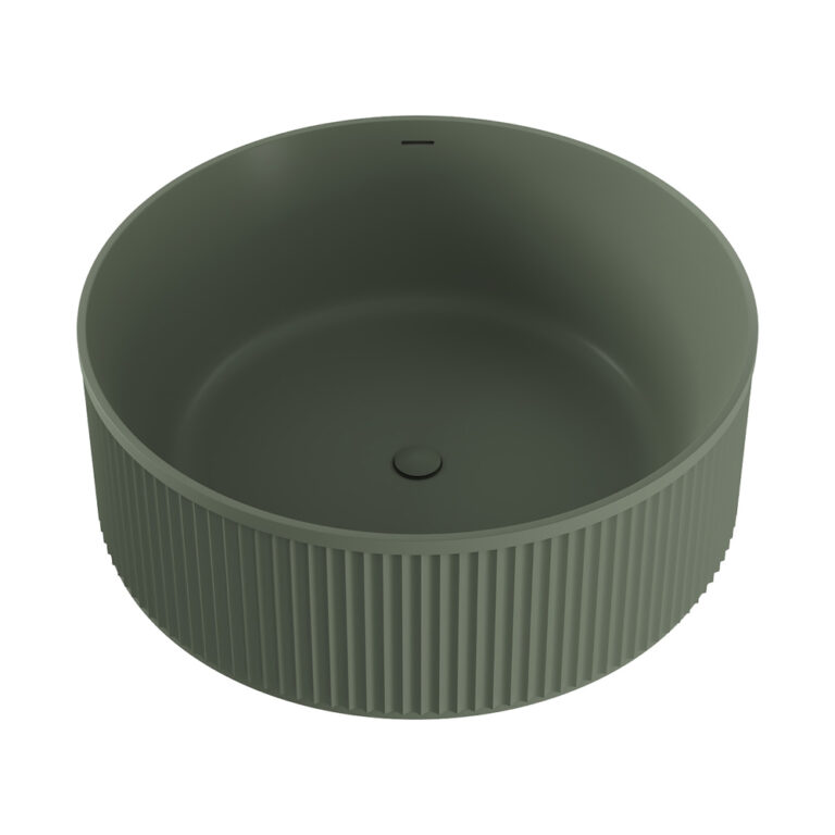 Minka Solid Surface Round Bath, 1500mm, Forest