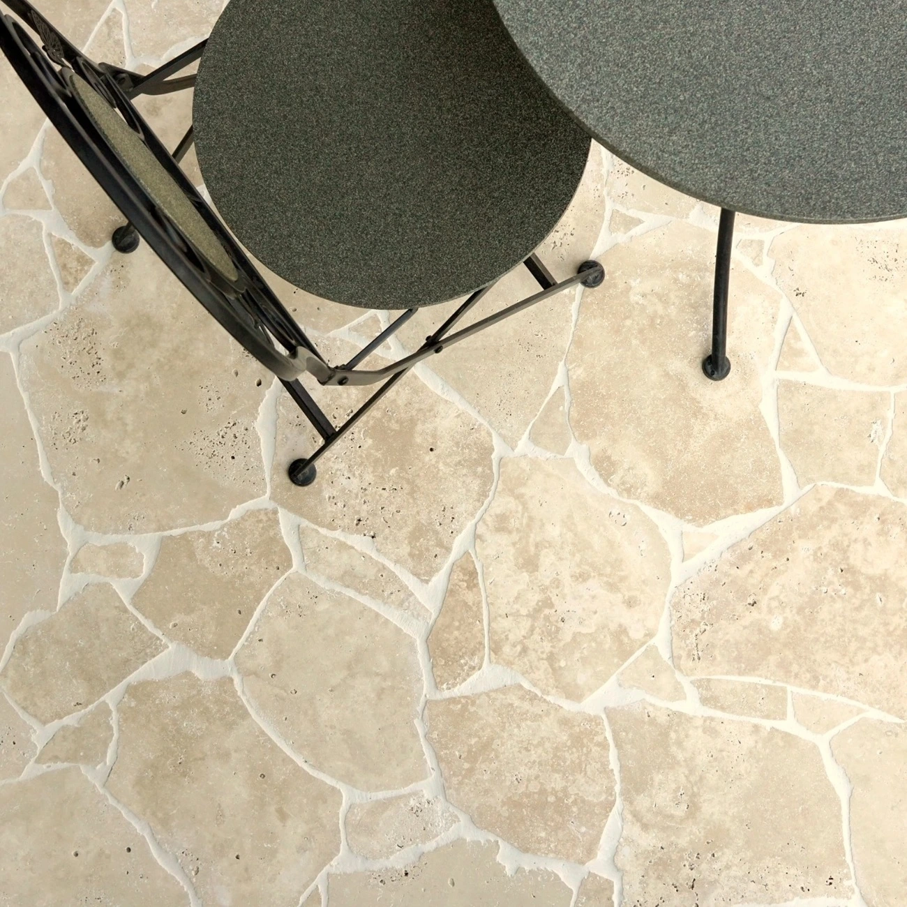 Ivory Travertine Pool Coping
